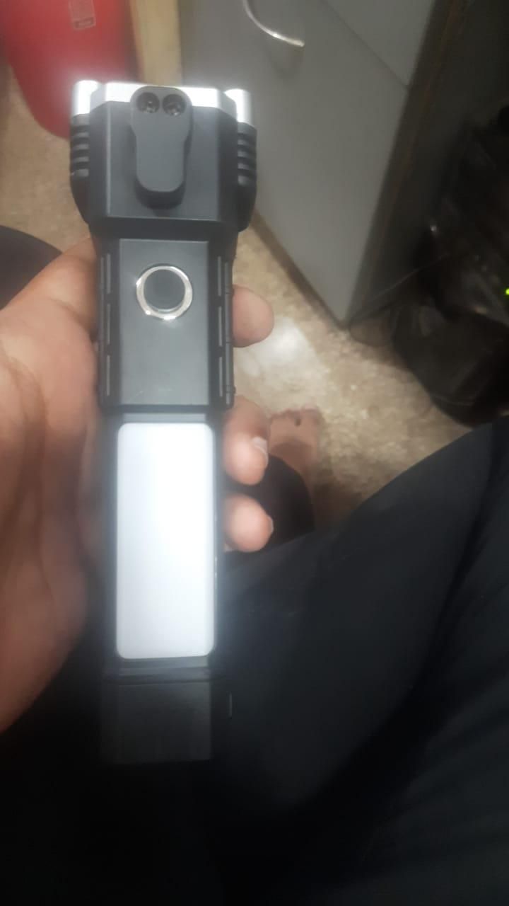 Multipurpose Rechargeable LED Torch / Flashlight with Power Bank