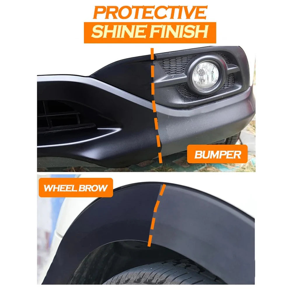 Vehicle Plastic Part Shine Restorer Coating Agent