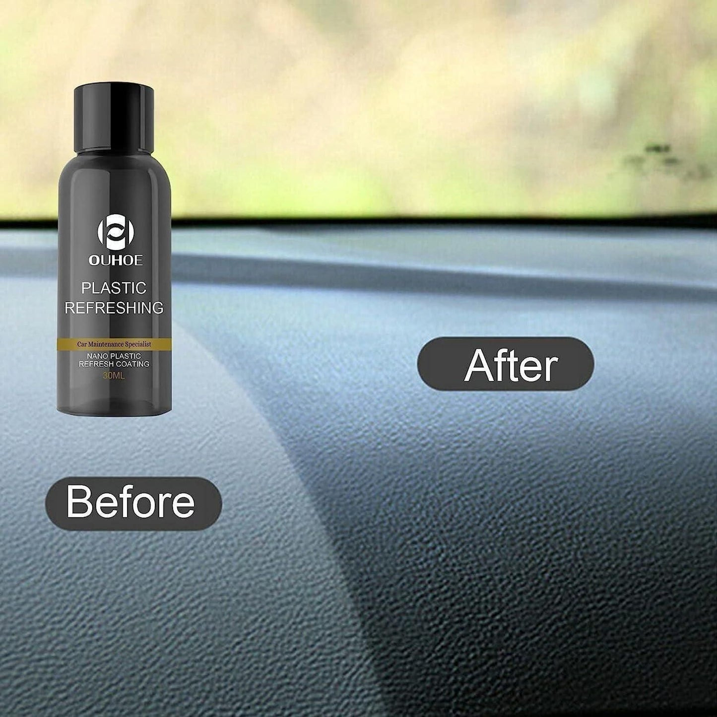 Vehicle Plastic Part Shine Restorer Coating Agent