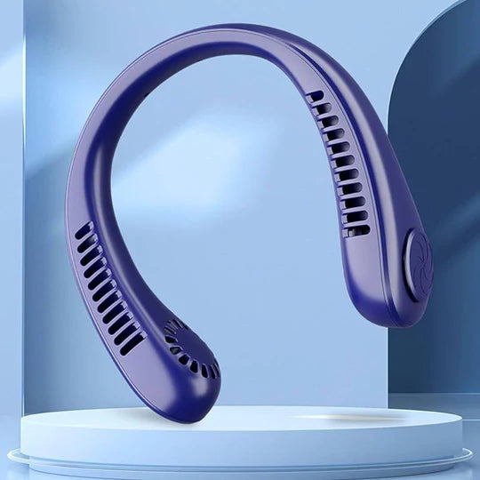 🔥Summer Sale - 50% Off 🔥🔥 Portable Bladeless Hanging Rechargeable Neck Fan