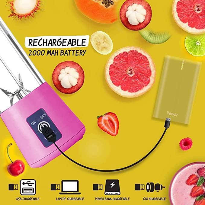 🔥SUMMER SALE - 50% OFF🔥🔥 Portable Electric USB Juice Maker Bottle | Blender Grinder Mixer