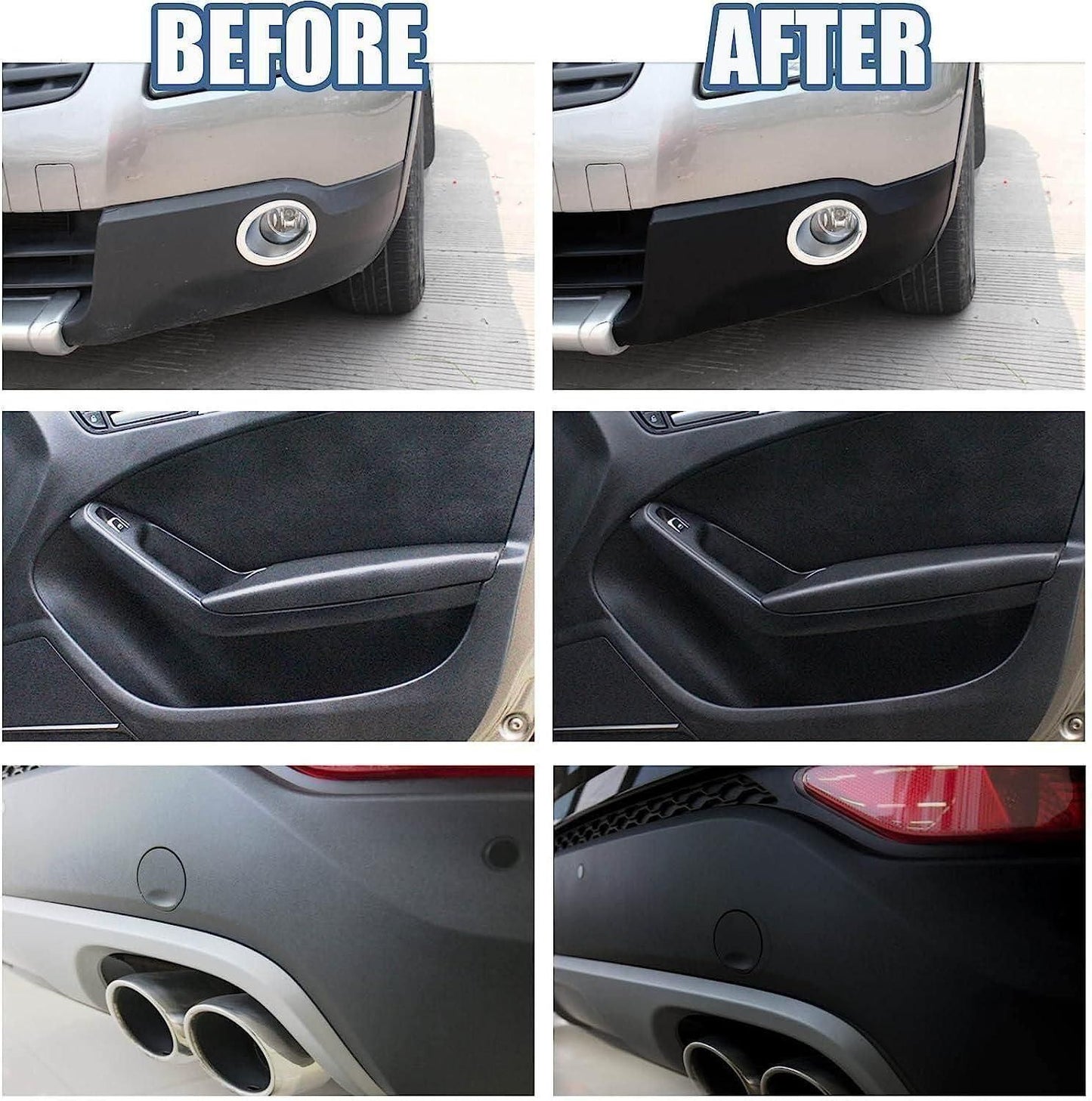 Vehicle Plastic Part Shine Restorer Coating Agent