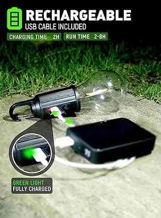 Portable Rechargeable Hanging Bulb