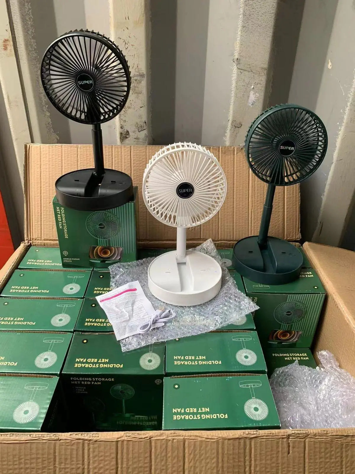 Powerful Rechargeable Table Fan