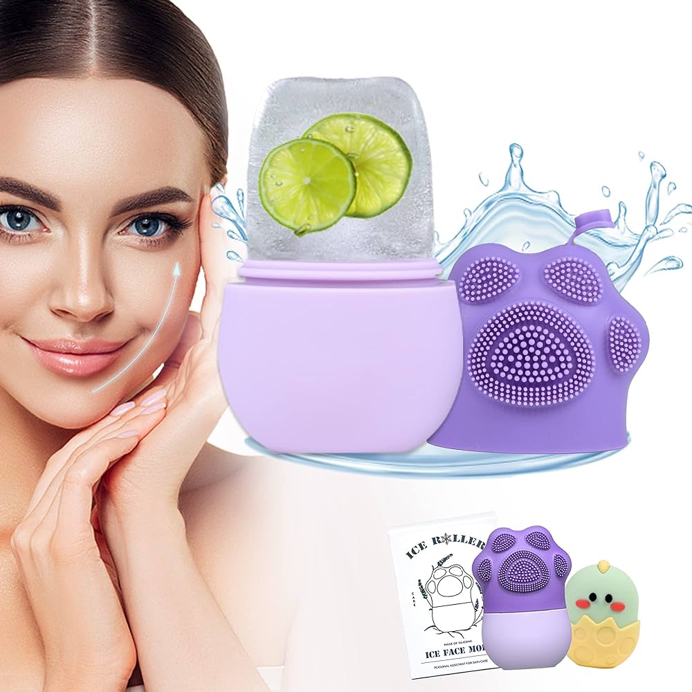 Ice Roller to Enhance Skin Glow, Shrink & Tighten Pores (Random Colour)