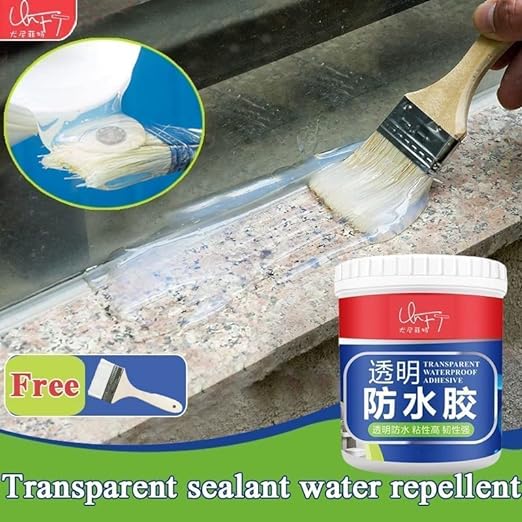 Transparent Sealant Water Repellant | Epoxy Resin Waterproof Crack Seal Glue