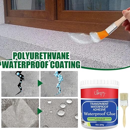 Transparent Sealant Water Repellant | Epoxy Resin Waterproof Crack Seal Glue