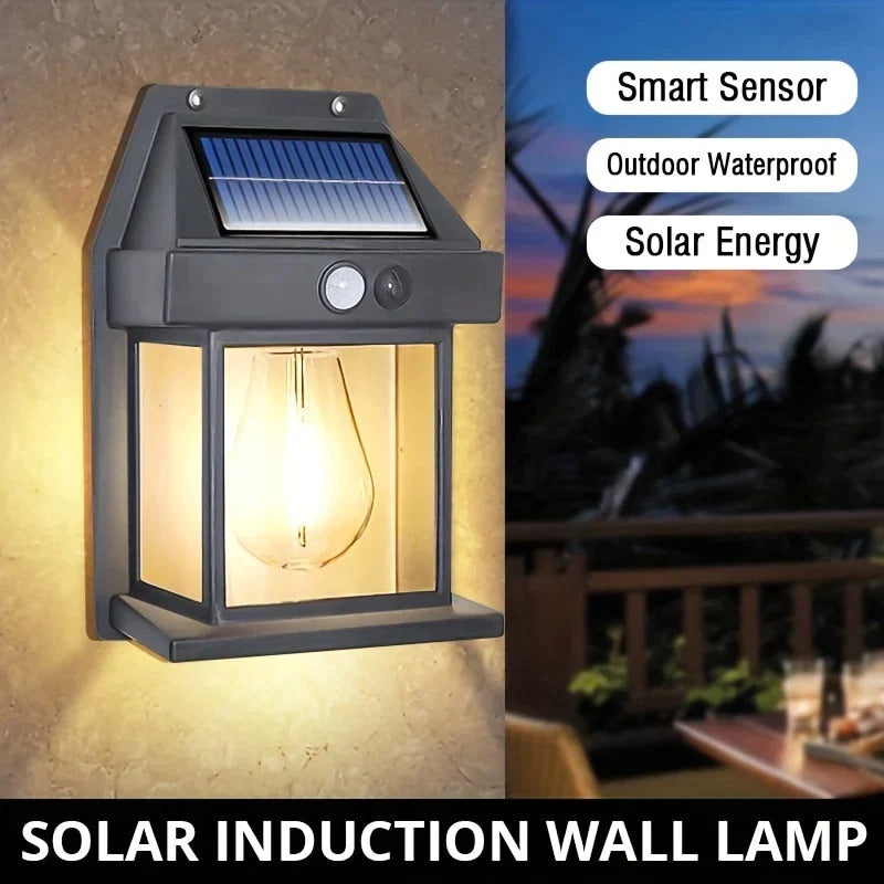 Solar Hanging Wall Light