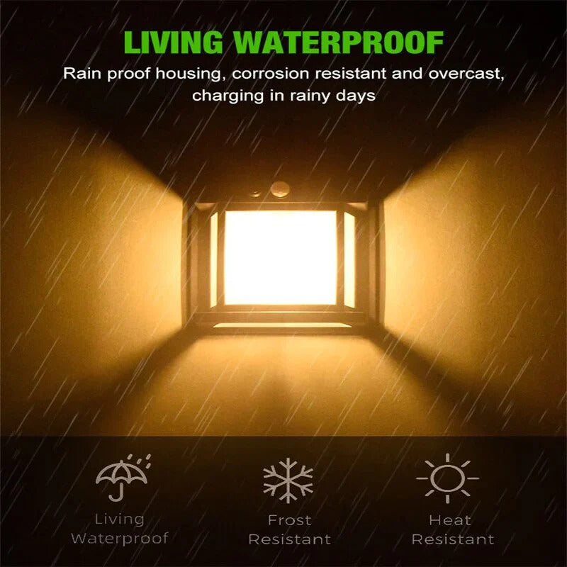 Solar Hanging Wall Light